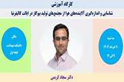 برگزاری نشست آموزشی -شناسایی و اندازه‌گیری آلاینده‌های هوا از مجتمع‌های تولید بیوگاز در ایالت کالیفرنیا- در دانشکده بهداشت