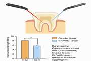 Push-out bond strength of calcium-silicate cements following Er:YAG and diode laser irradiation of root dentin